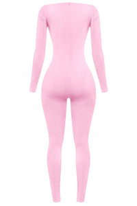 Babydoll Pink Jumpsuit
